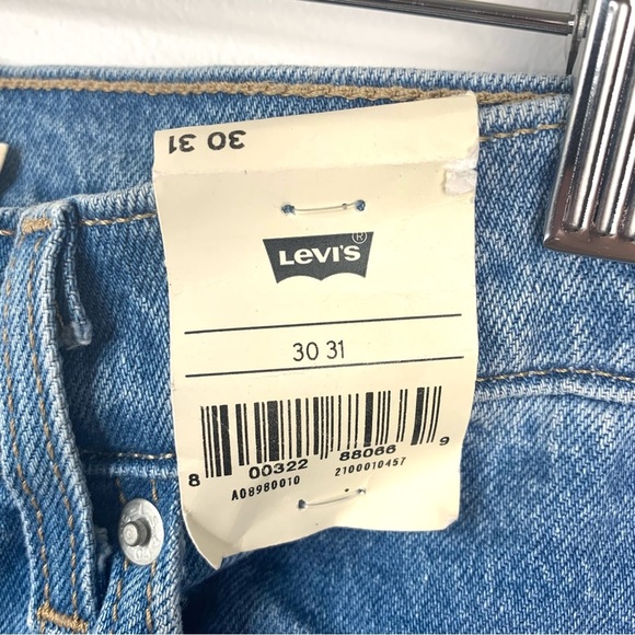 BNWT:Levi’s Premium 70s High Slim Straight Jeans Women’s 30 New - Picture 6 of 11